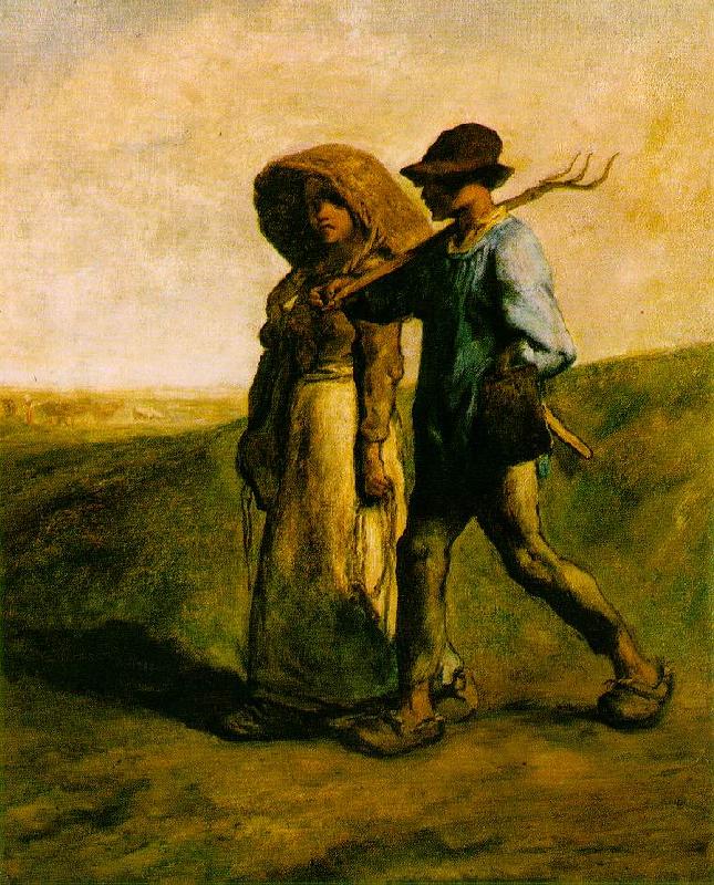 Jean-Franc Millet The Walk to Work